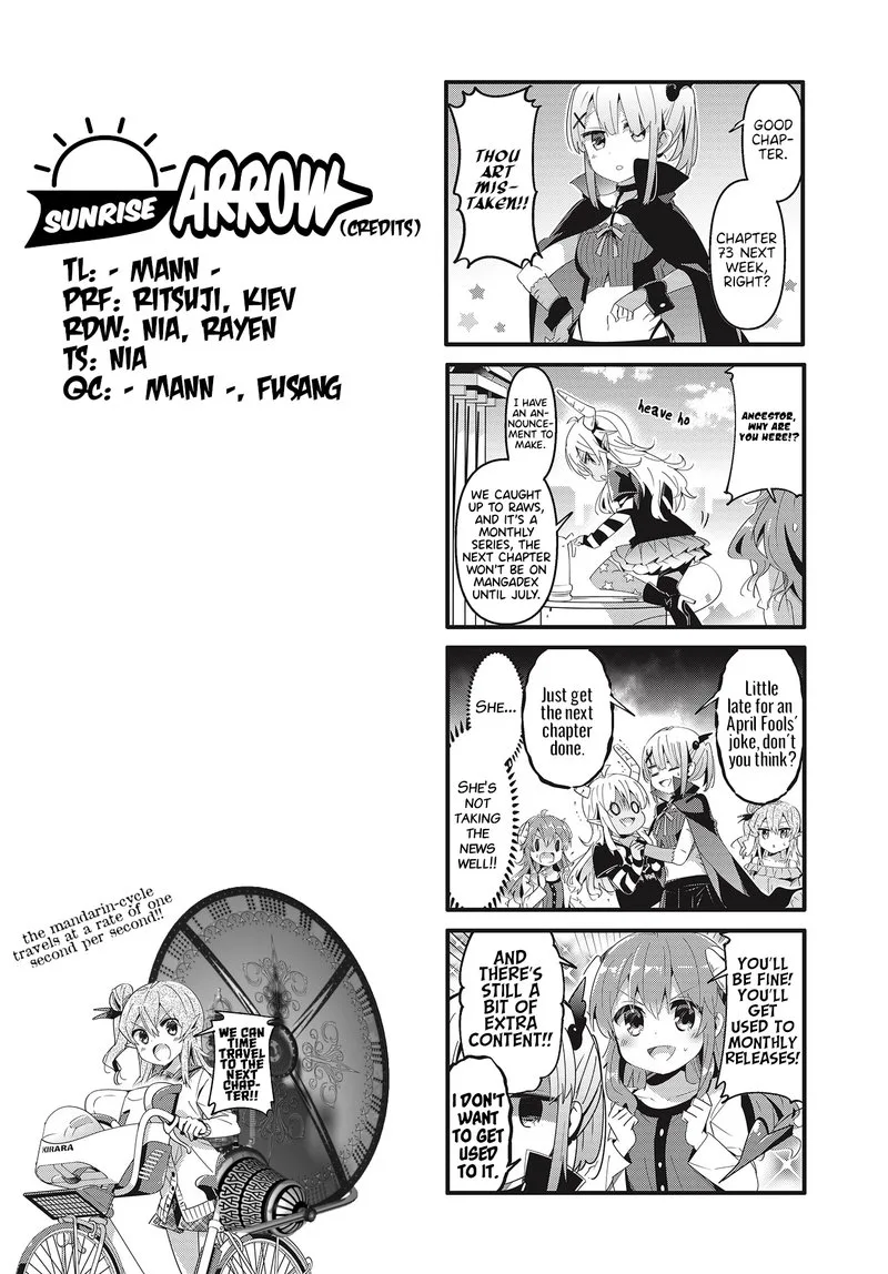 Machikado Mazoku Chapter 72 page 10