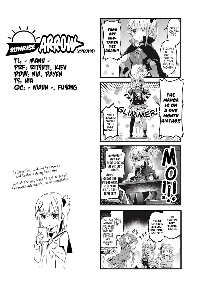 Machikado Mazoku Chapter 73 page 10