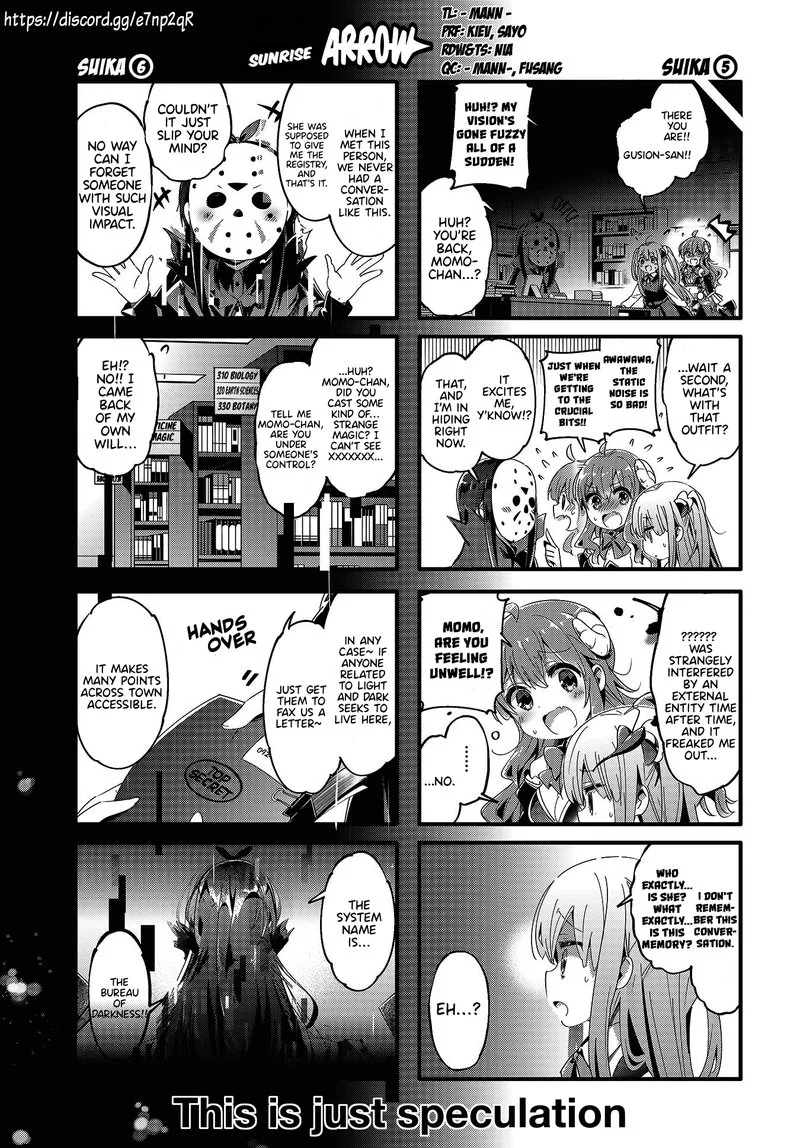 Machikado Mazoku Chapter 75 page 9