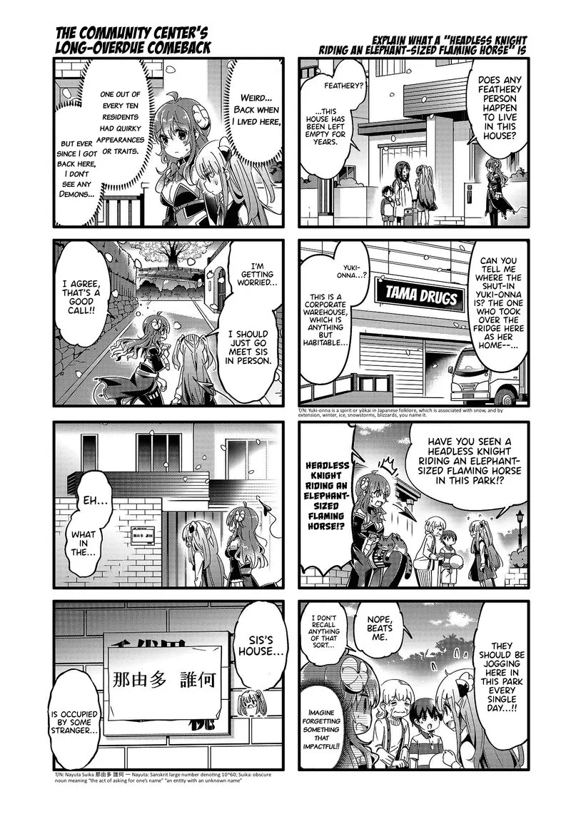 Machikado Mazoku Chapter 75 page 3