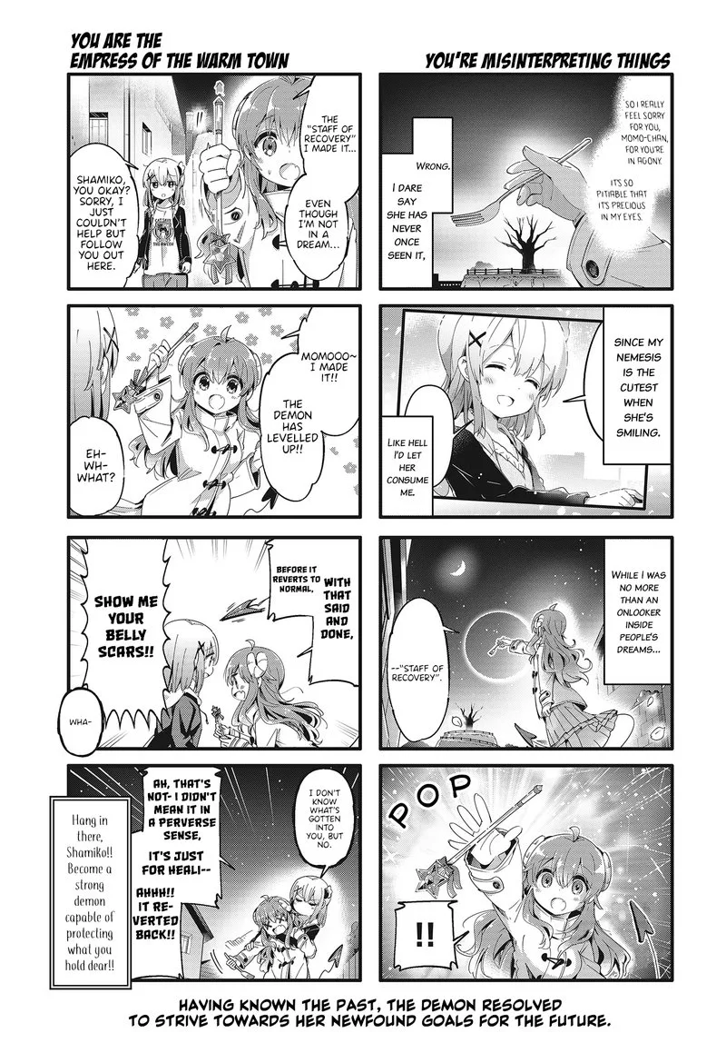 Machikado Mazoku Chapter 77 page 9