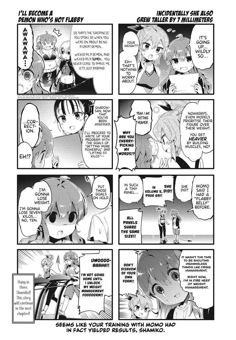 Machikado Mazoku Chapter 78 page 8