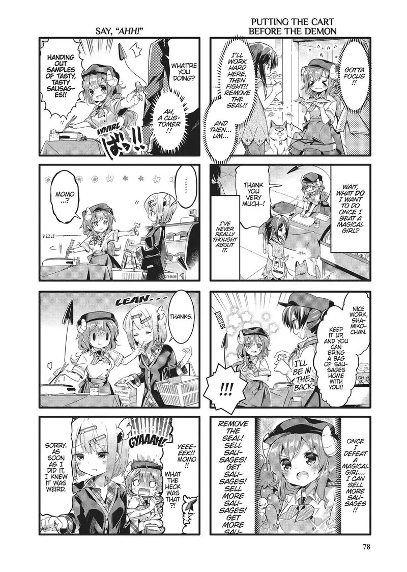 Machikado Mazoku Chapter 8 page 4