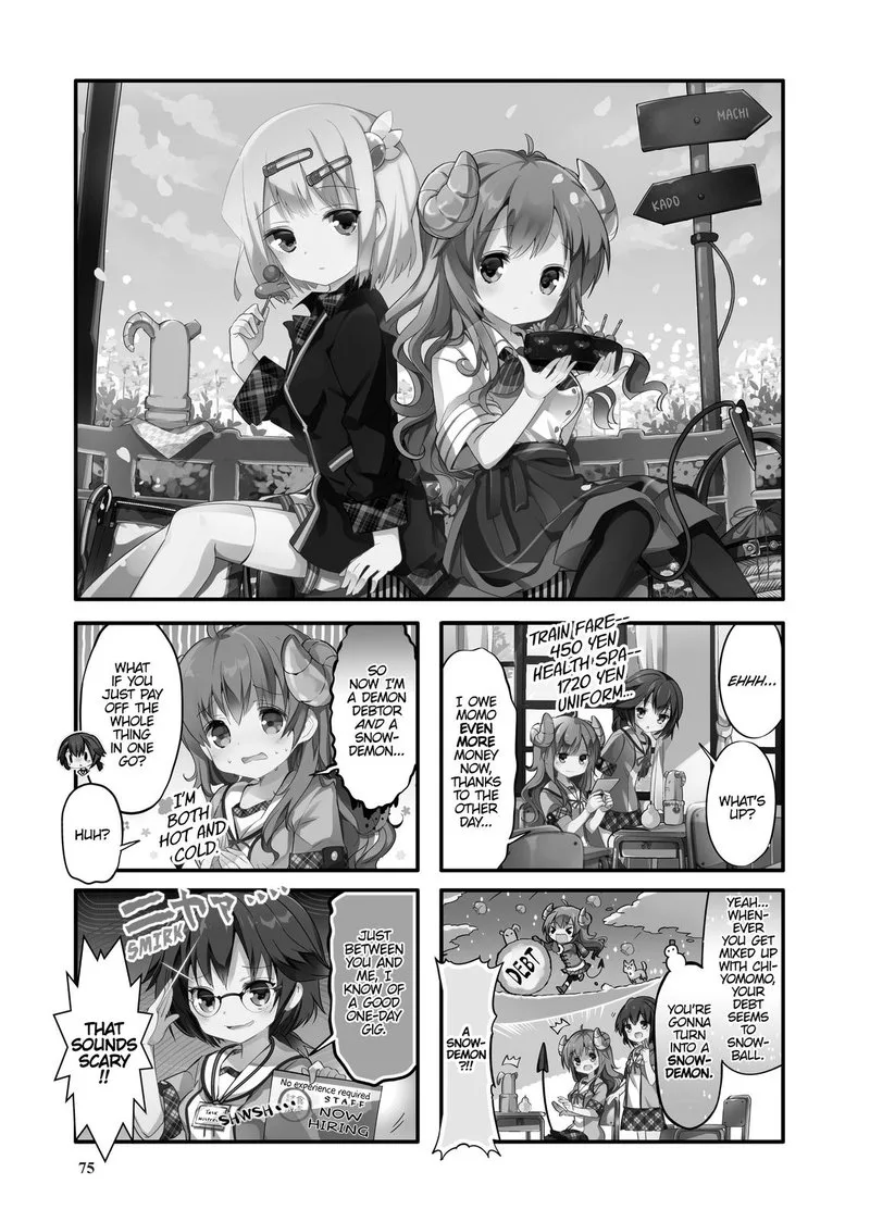 Machikado Mazoku Chapter 8 page 1