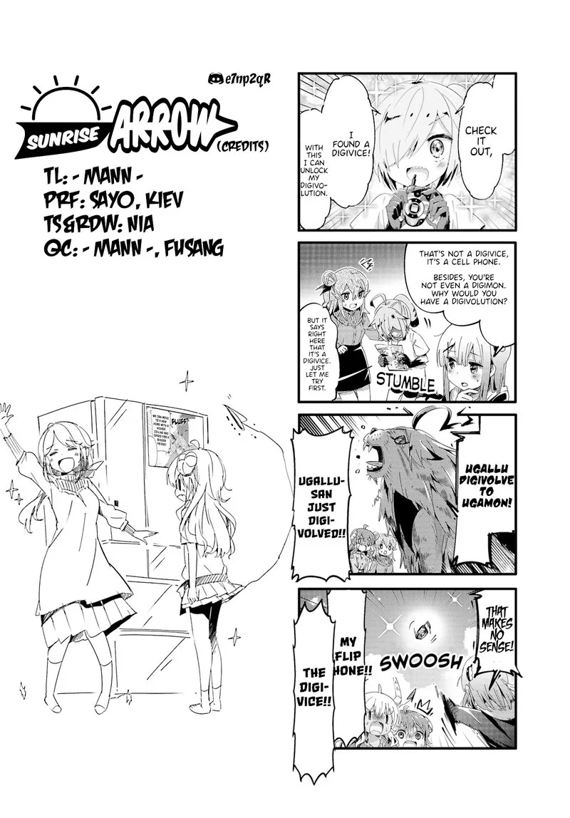 Machikado Mazoku Chapter 81 page 10