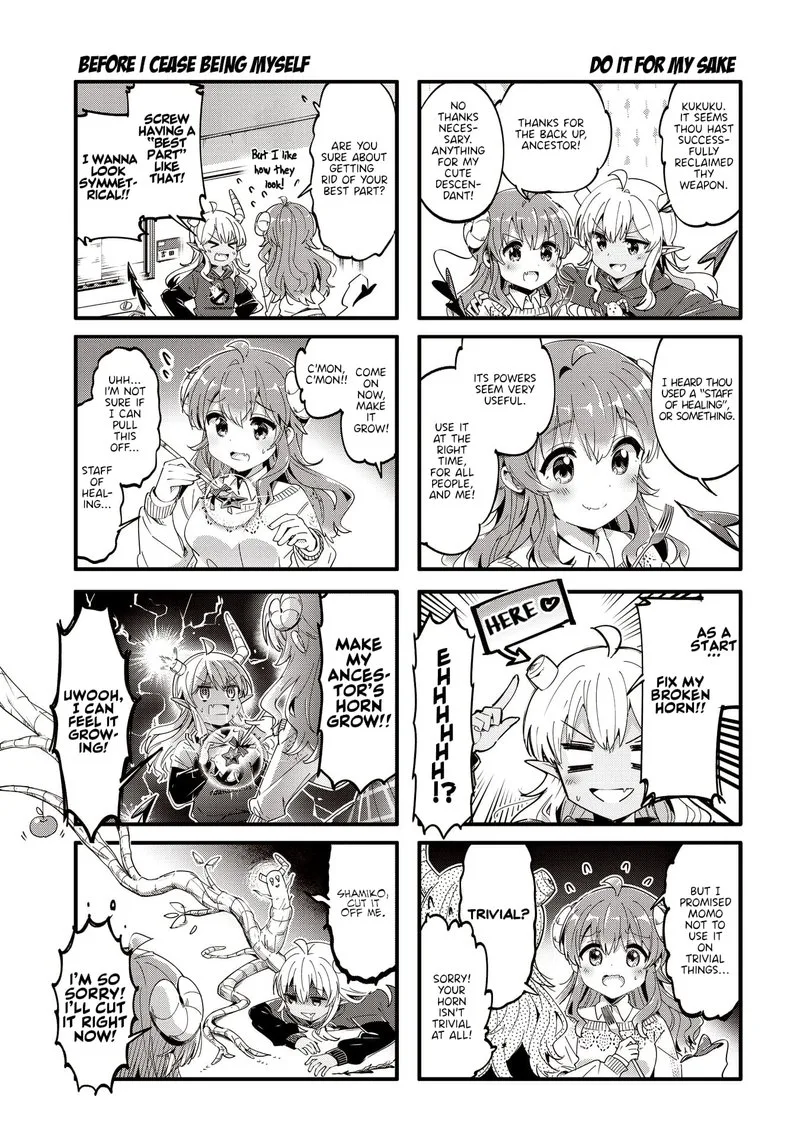 Machikado Mazoku Chapter 85 page 3