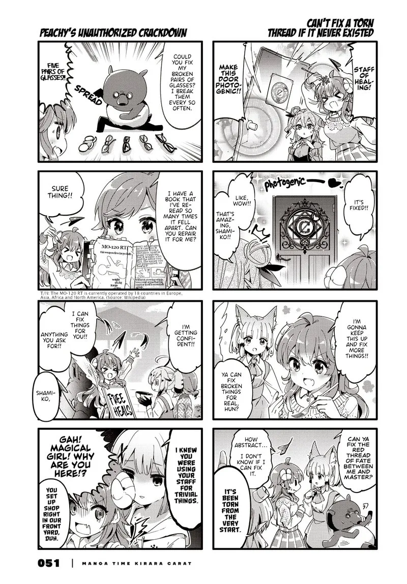 Machikado Mazoku Chapter 85 page 5