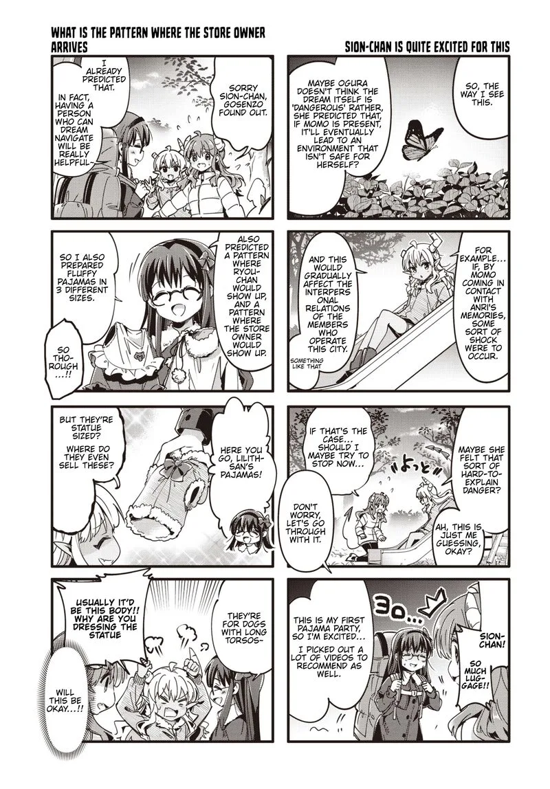 Machikado Mazoku Chapter 89 page 5