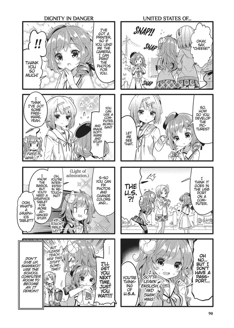 Machikado Mazoku Chapter 9 page 8