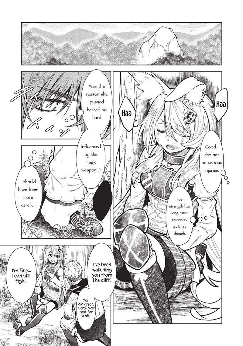 Magan to Dangan o Tsukatte Isekai o Buchinuku! Chapter 14.4 page 13