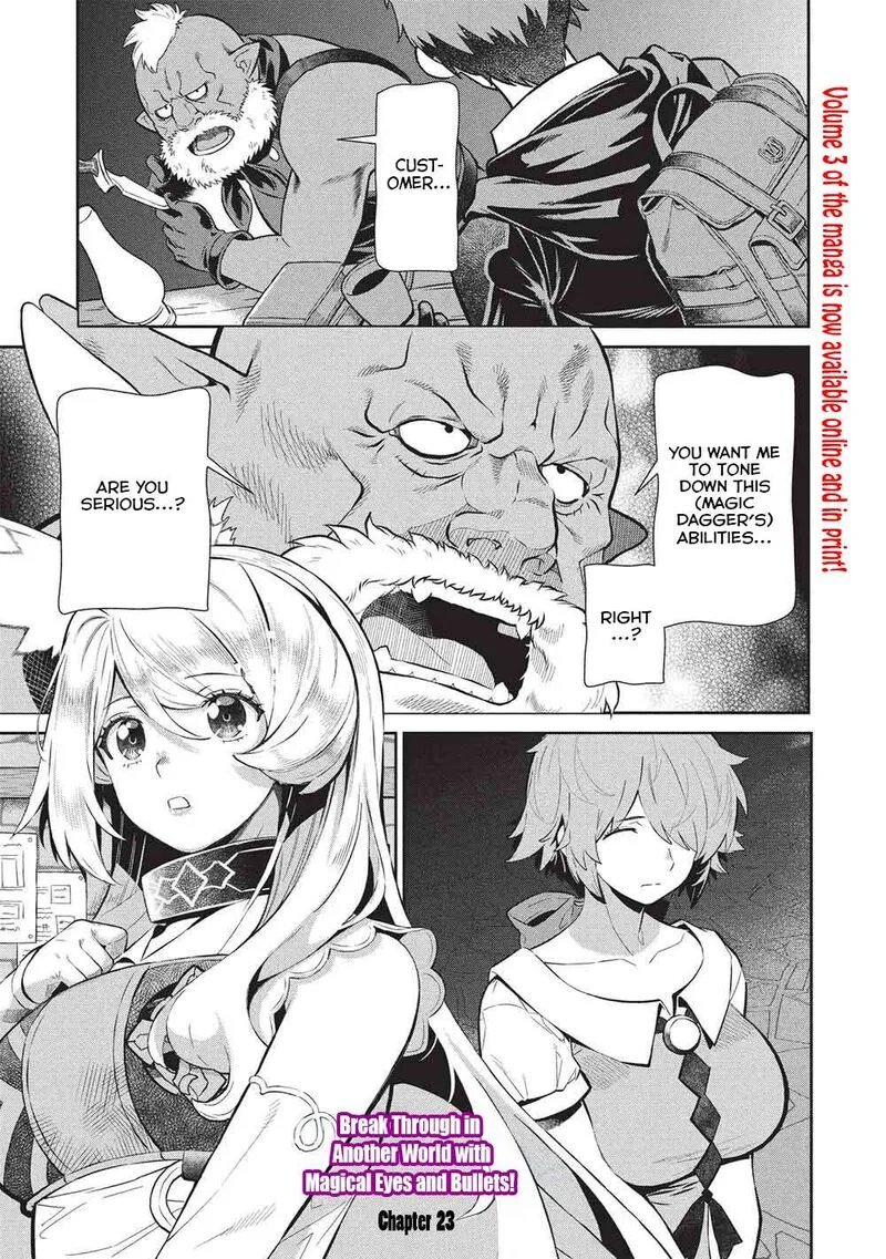Magan to Dangan o Tsukatte Isekai o Buchinuku! Chapter 23 page 2
