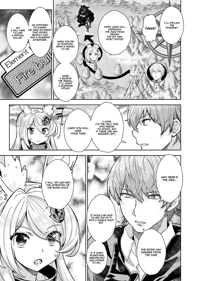 Magan to Dangan o Tsukatte Isekai o Buchinuku! Chapter 9.1 page 9