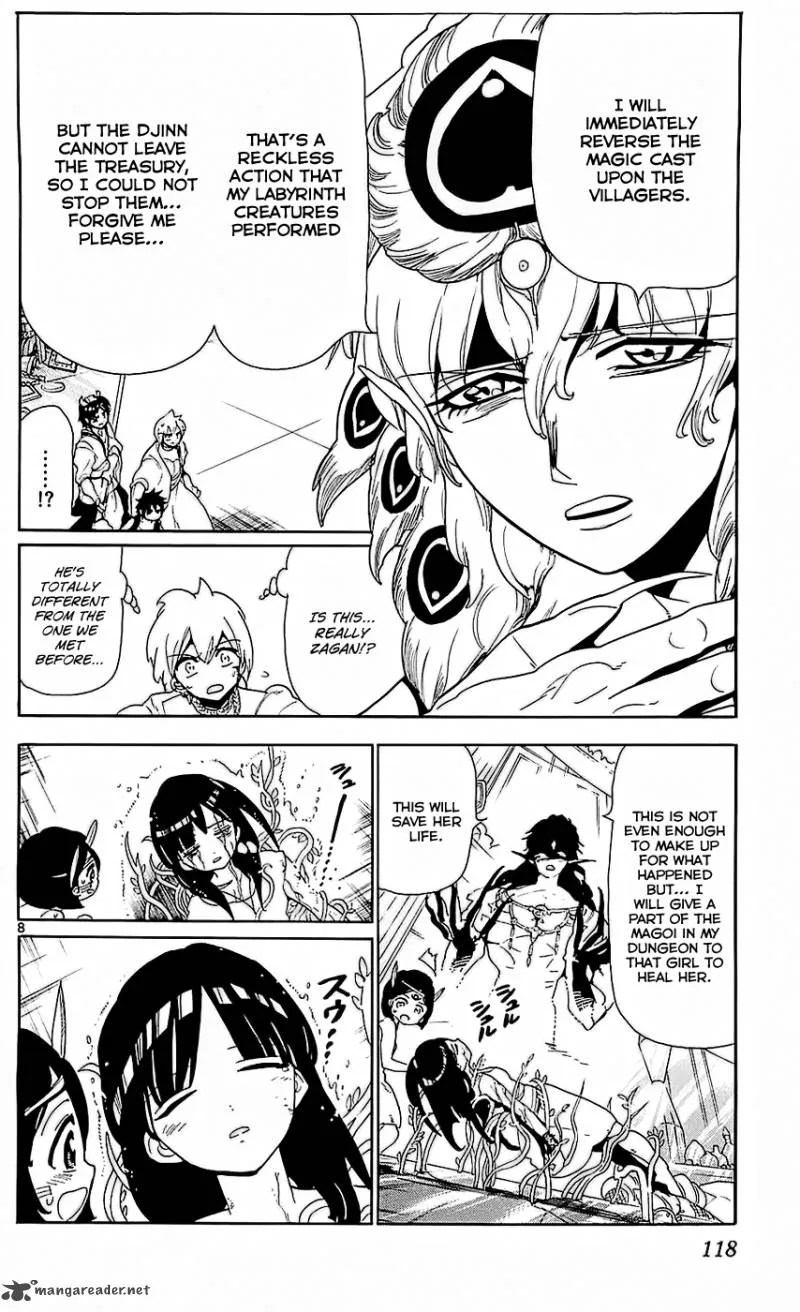 Magi Chapter 105 page 9