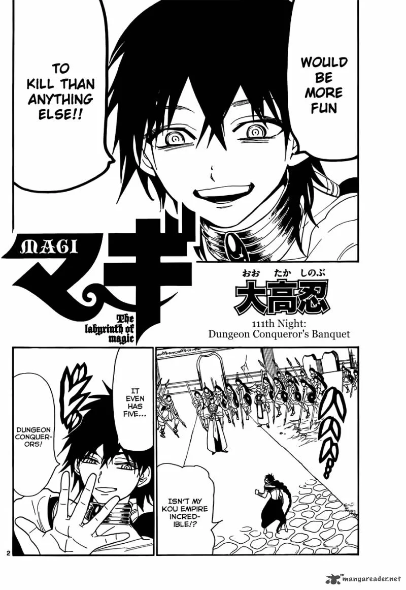 Magi Chapter 111 page 4