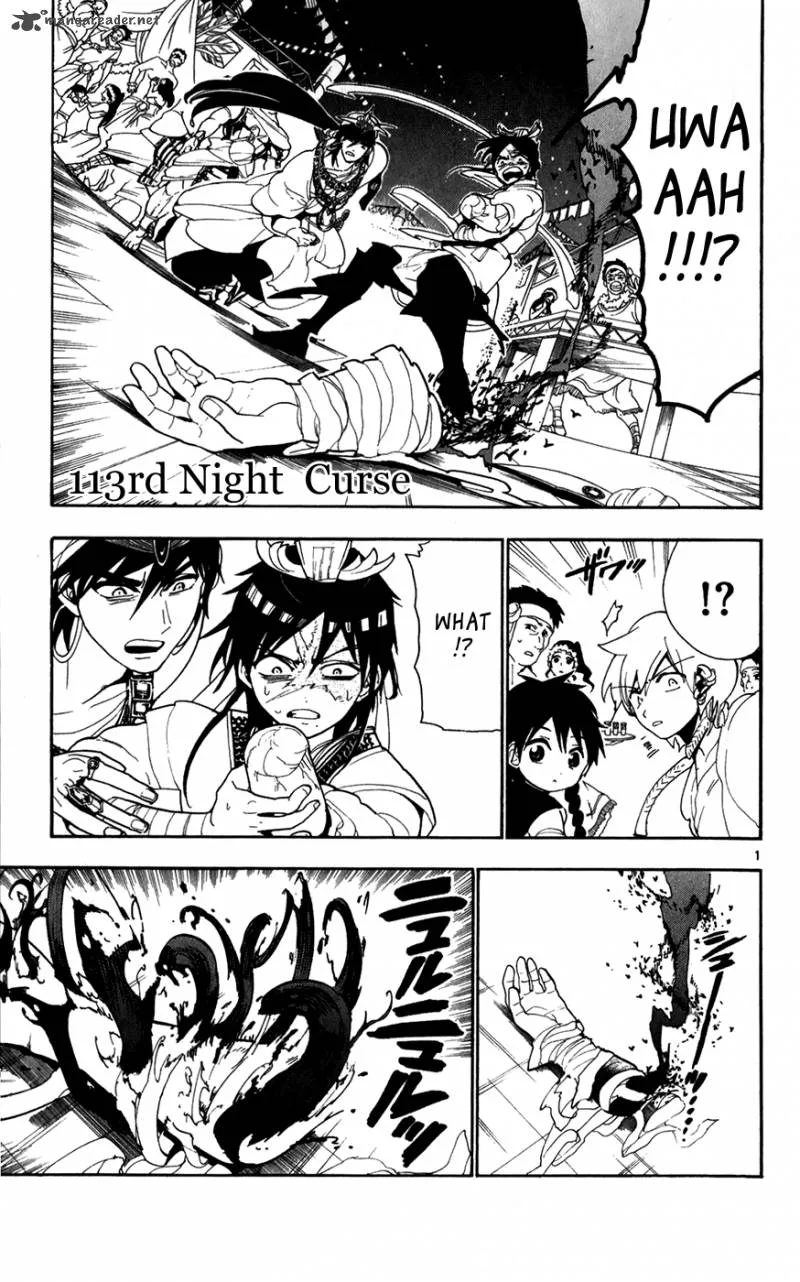 Magi Chapter 113 page 1