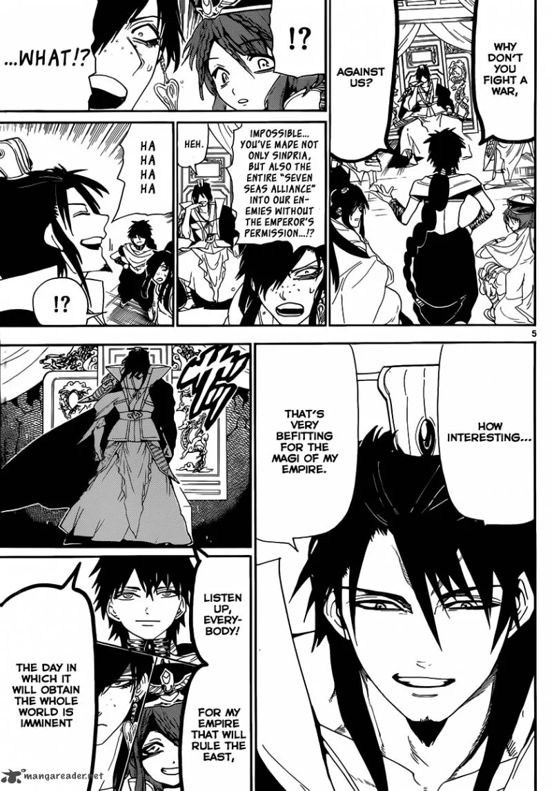 Magi Chapter 116 page 6