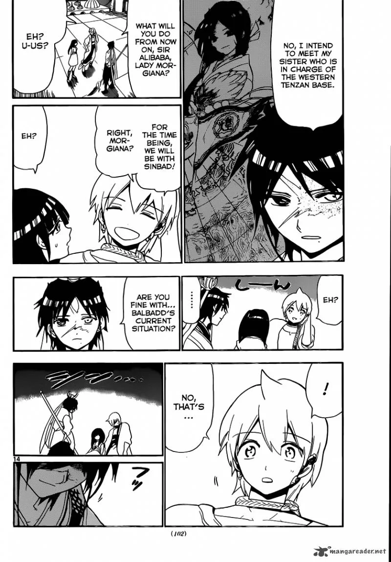 Magi Chapter 117 page 15