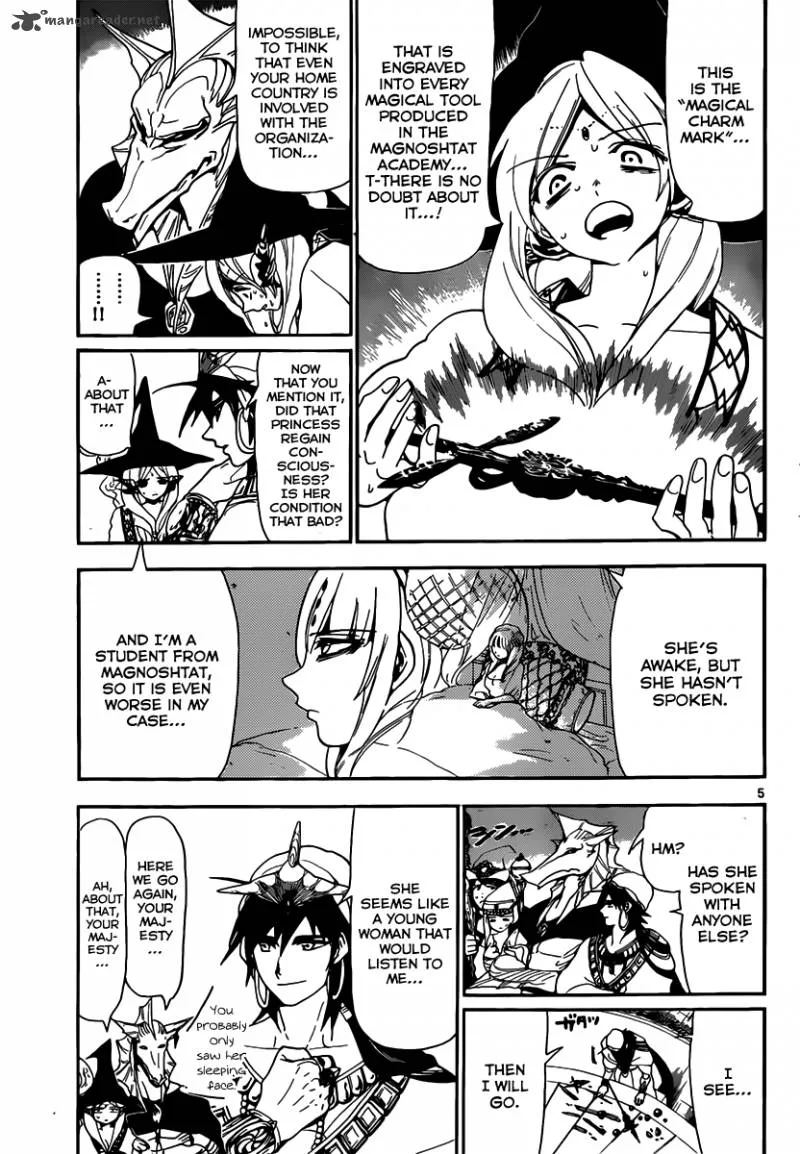 Magi Chapter 117 page 6