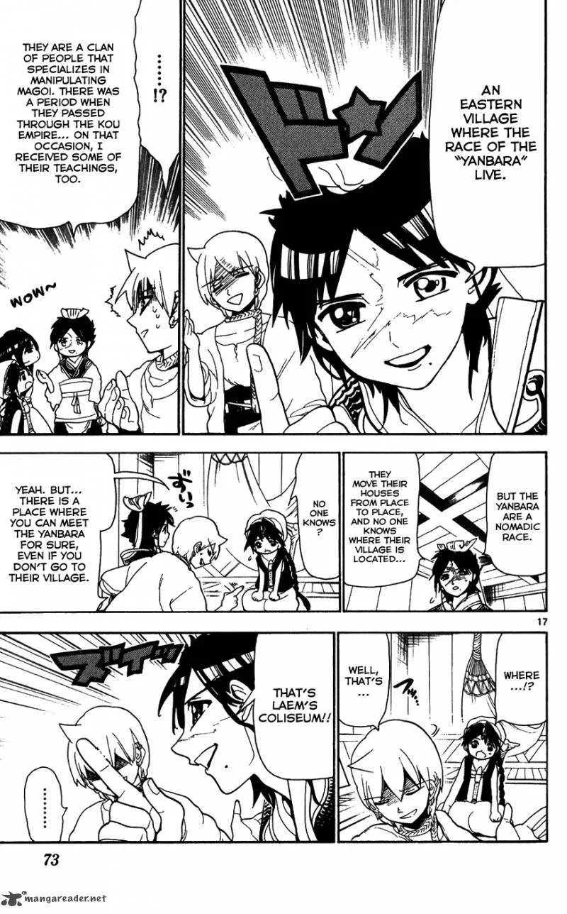 Magi Chapter 122 page 19