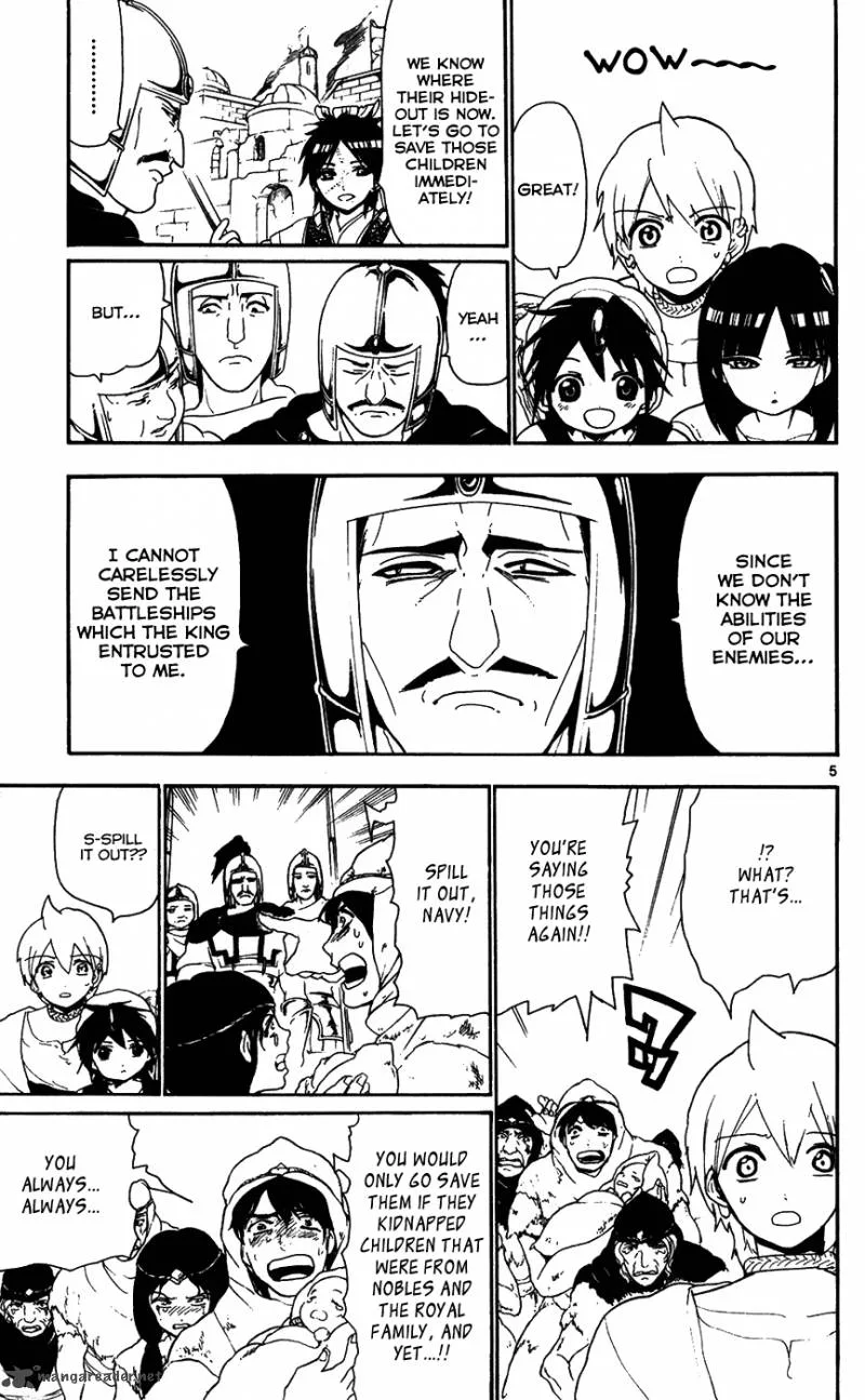 Magi Chapter 125 page 7