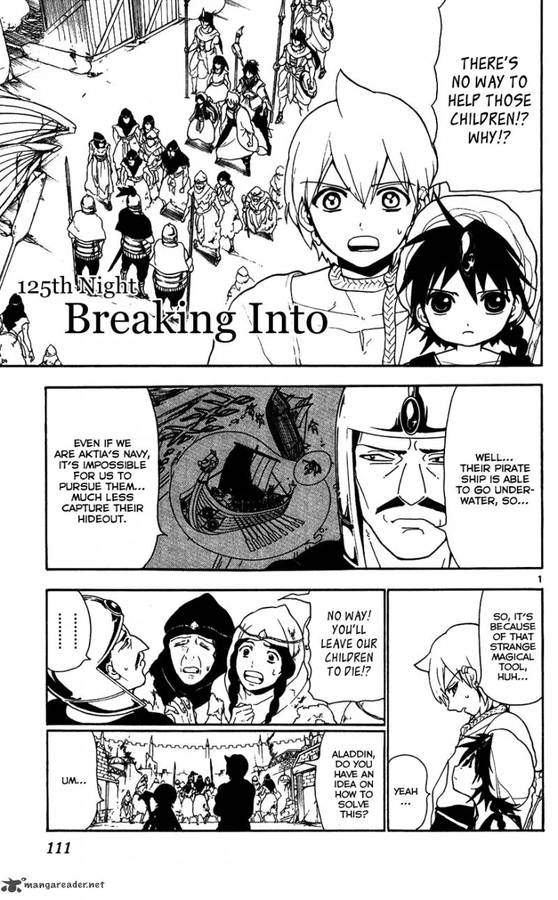 Magi Chapter 125 page 3