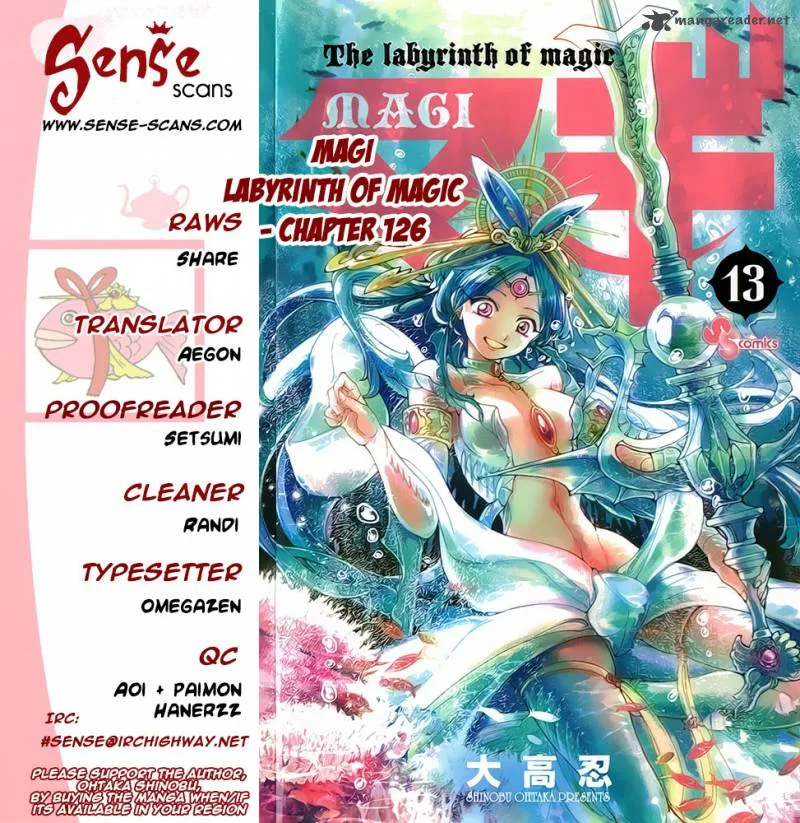 Magi Chapter 126 page 1