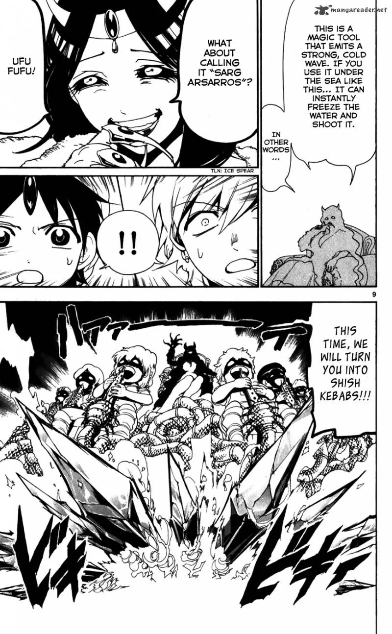 Magi Chapter 127 page 11
