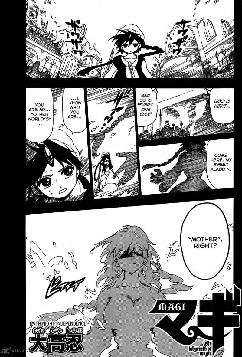 Magi Chapter 129 page 2
