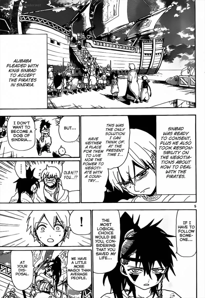 Magi Chapter 133 page 6