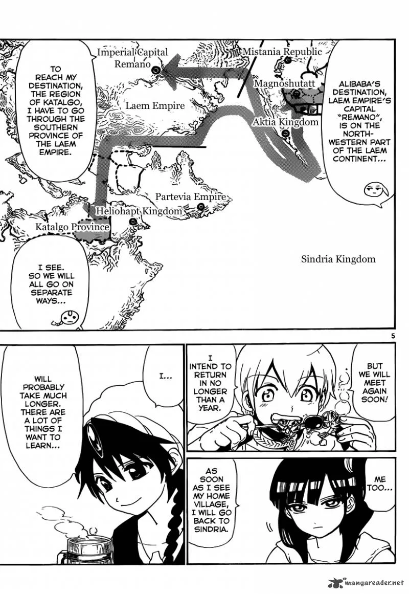 Magi Chapter 134 page 6