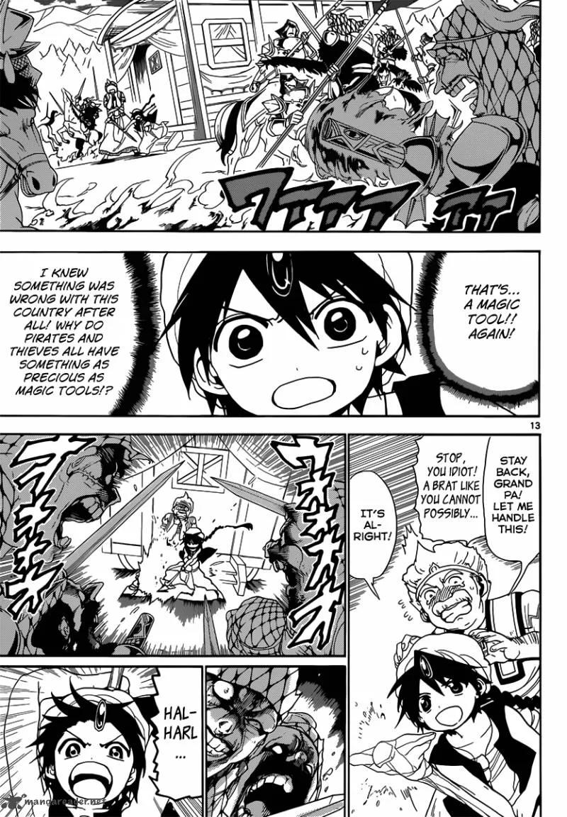 Magi Chapter 135 page 14