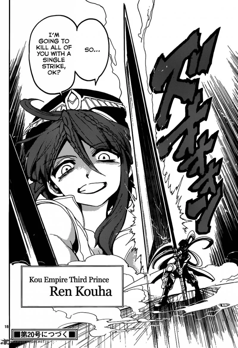 Magi Chapter 135 page 19