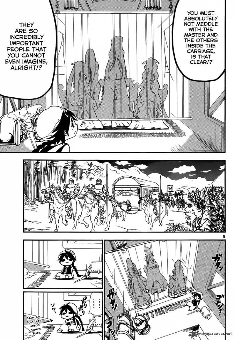 Magi Chapter 135 page 10