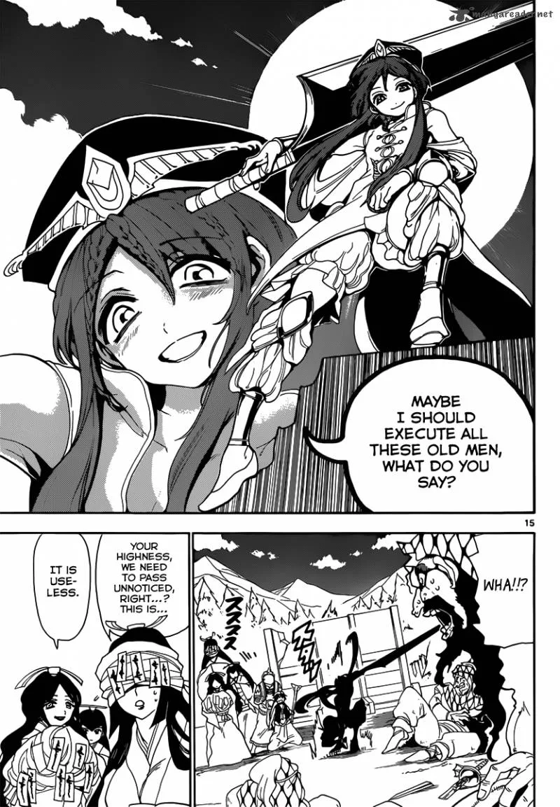 Magi Chapter 135 page 16