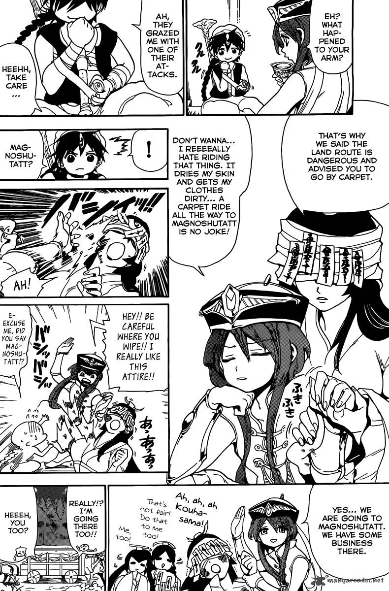 Magi Chapter 136 page 9