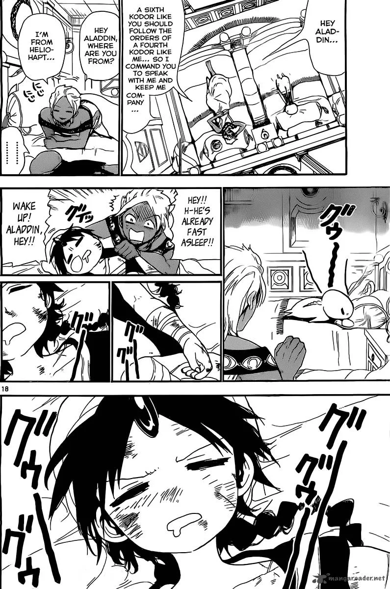 Magi Chapter 137 page 19