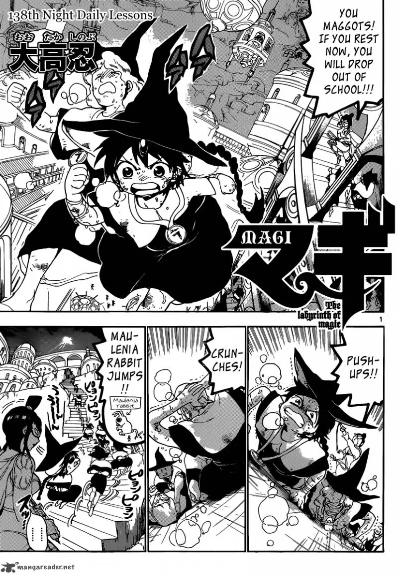 Magi Chapter 138 page 2