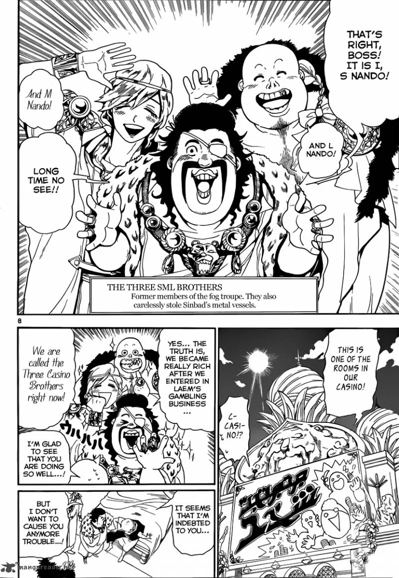 Magi Chapter 139 page 9