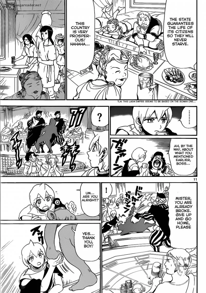 Magi Chapter 139 page 12