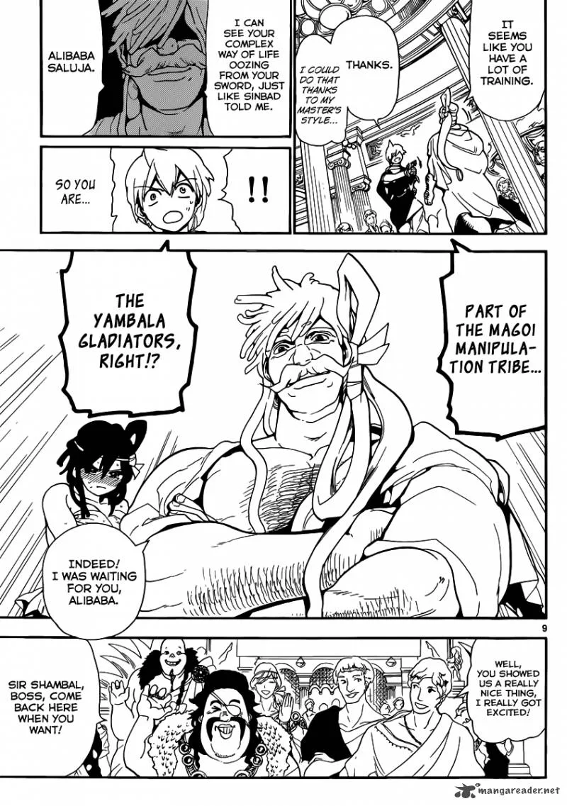 Magi Chapter 140 page 10