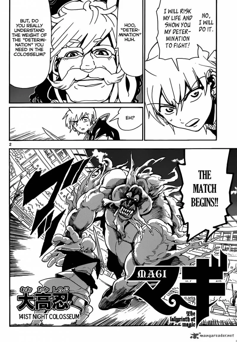 Magi Chapter 141 page 3