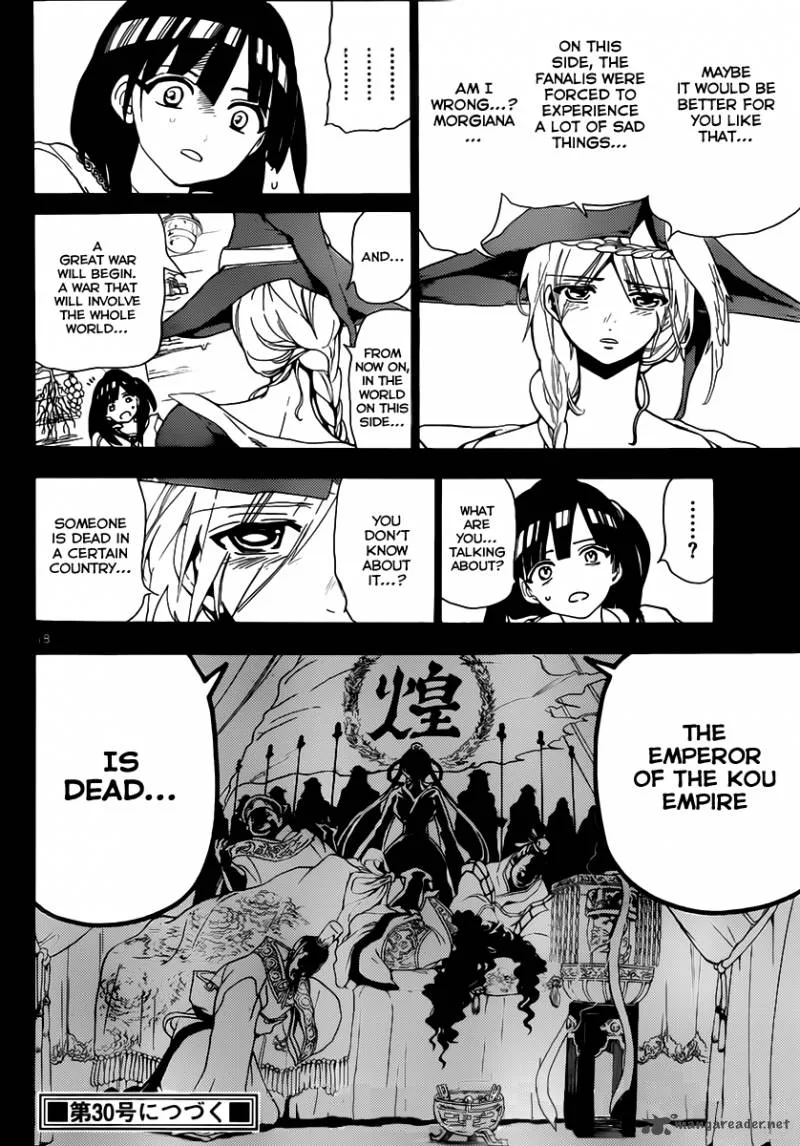 Magi Chapter 144 page 18