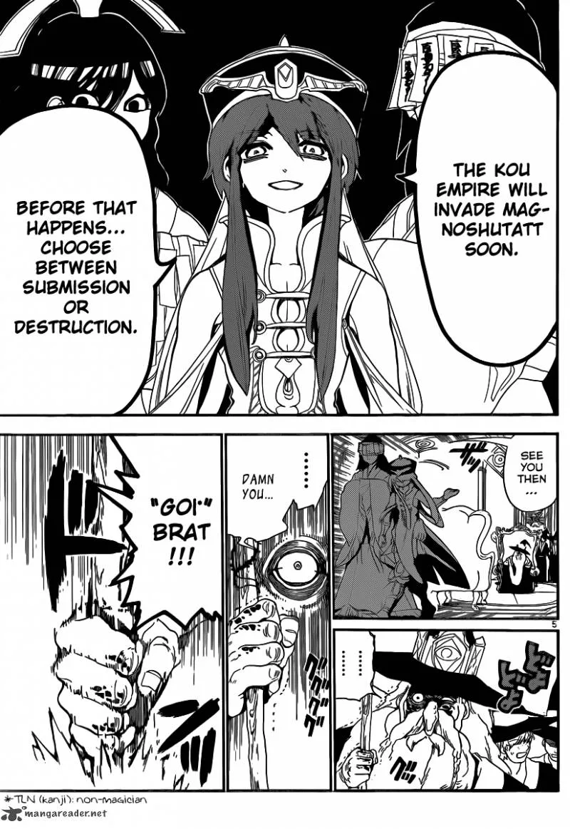 Magi Chapter 145 page 7