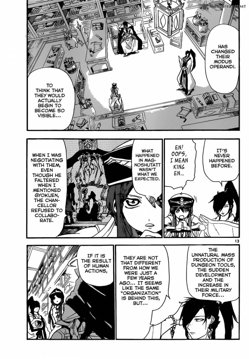 Magi Chapter 148 page 14
