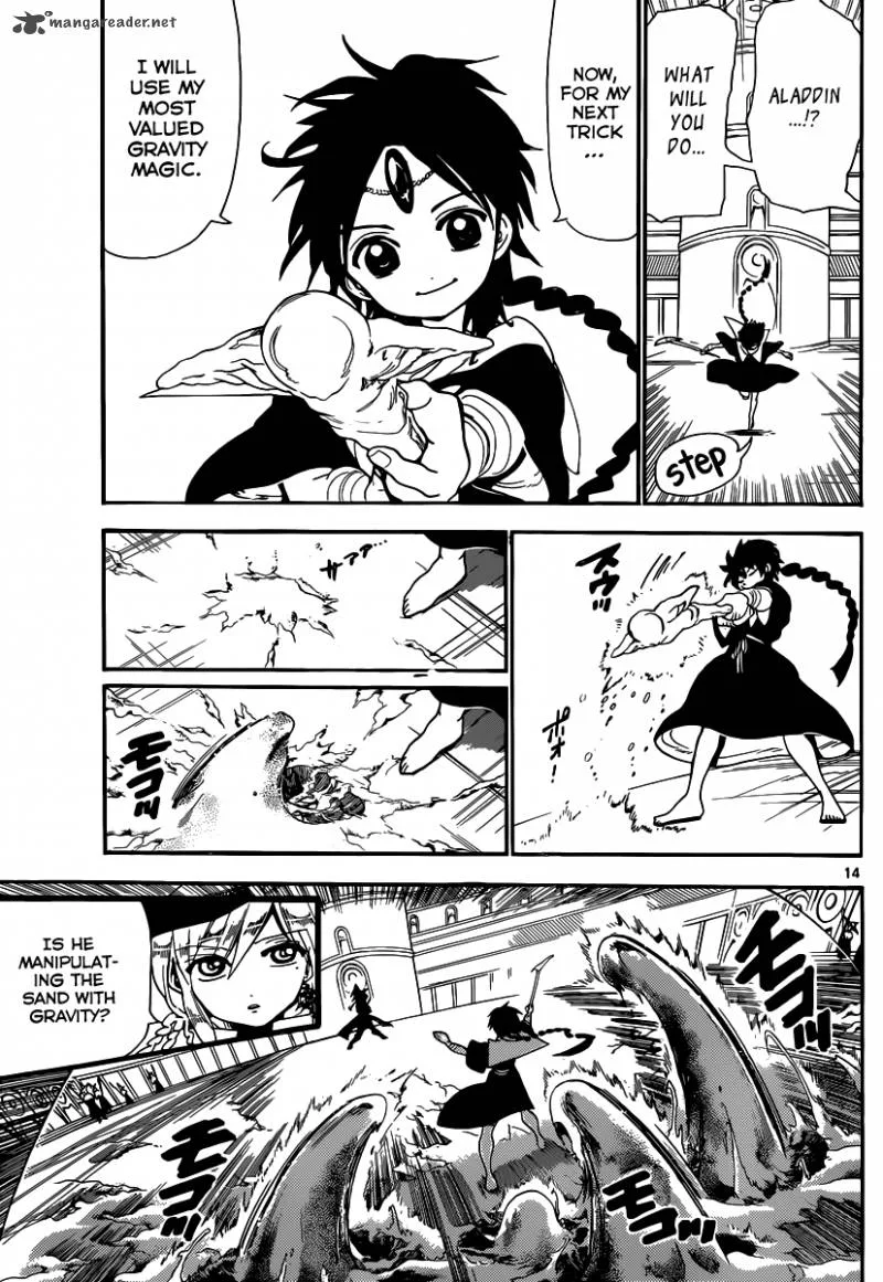Magi Chapter 150 page 15