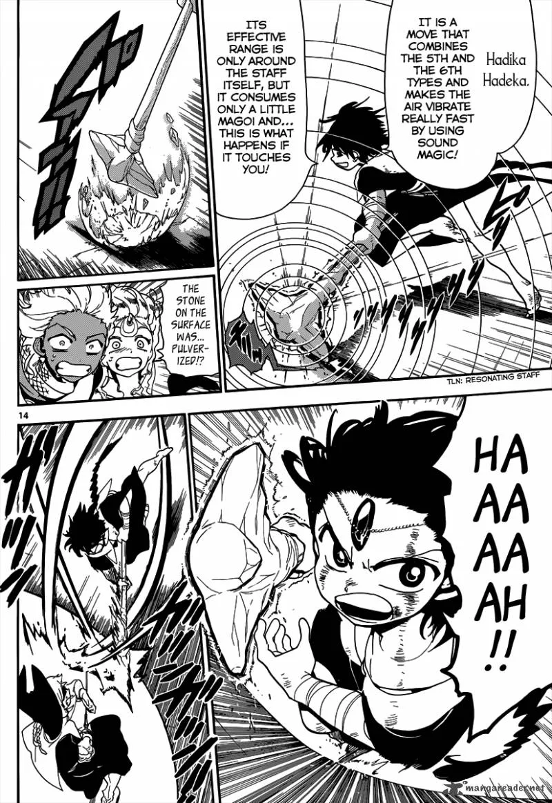 Magi Chapter 151 page 14
