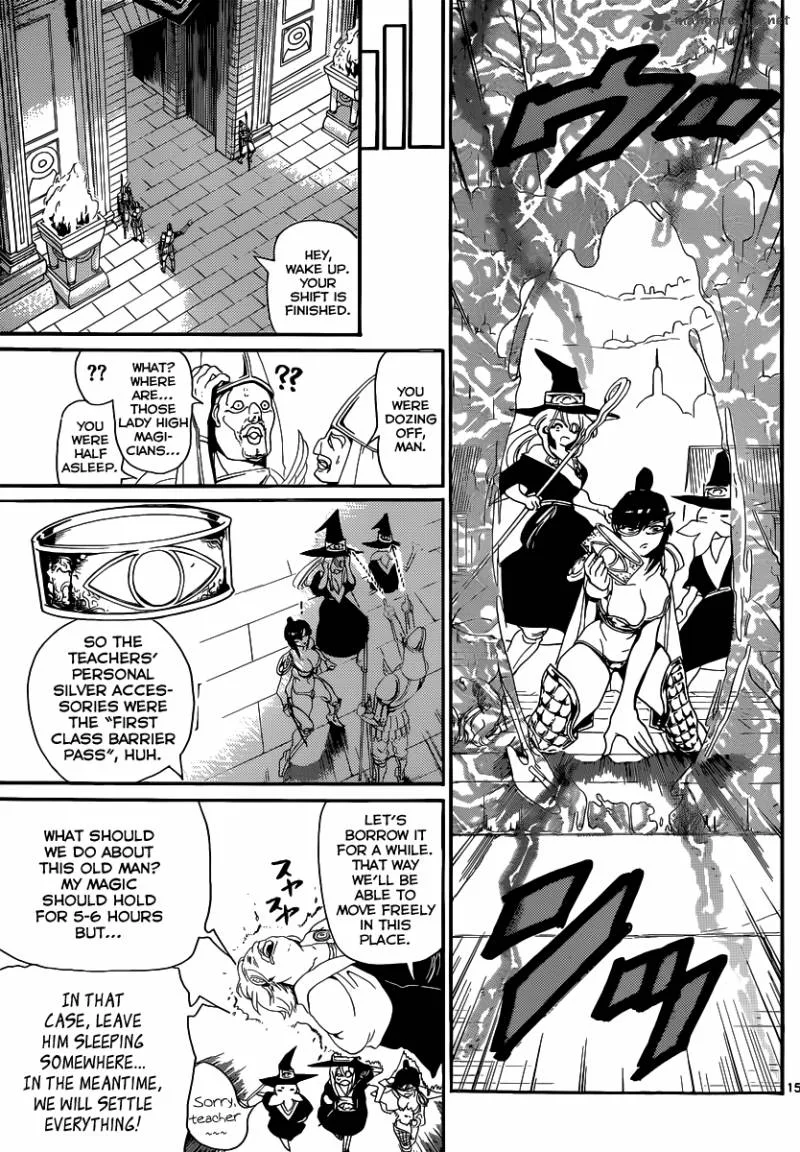 Magi Chapter 154 page 16