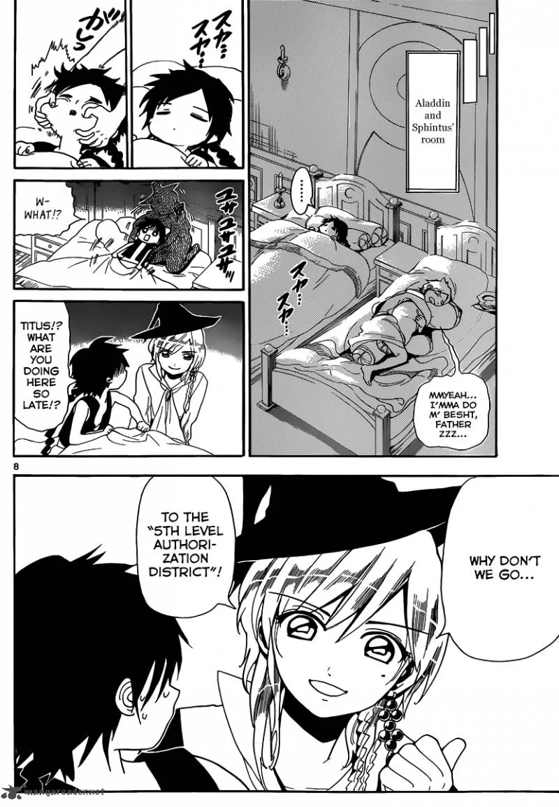 Magi Chapter 154 page 9