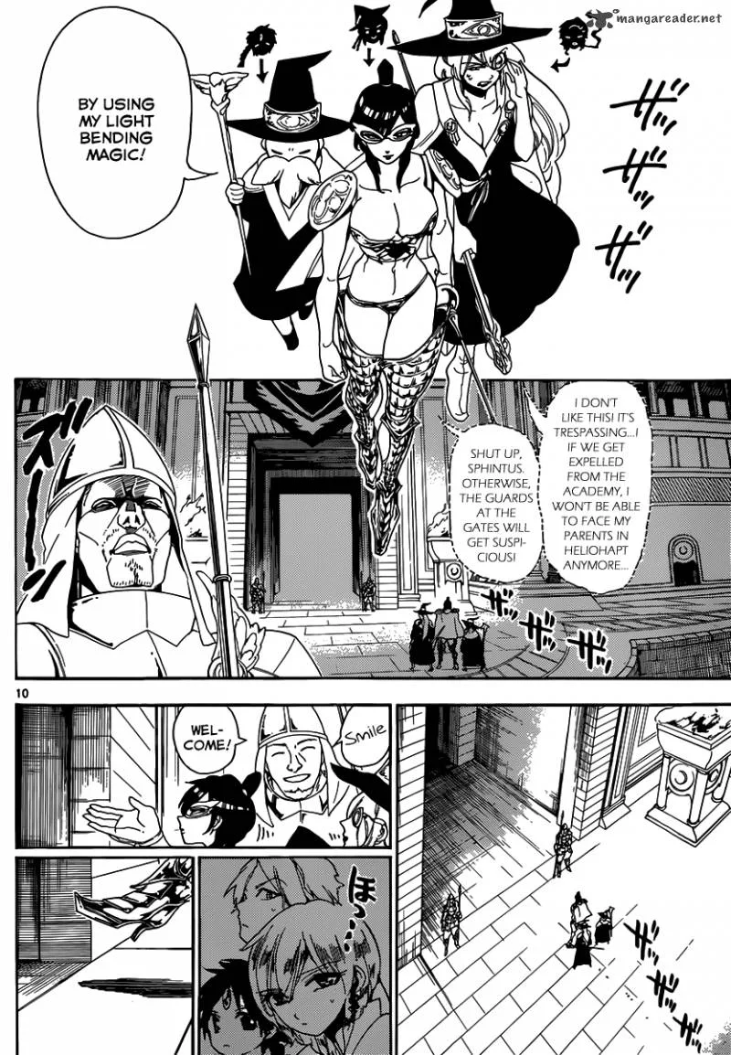Magi Chapter 154 page 11