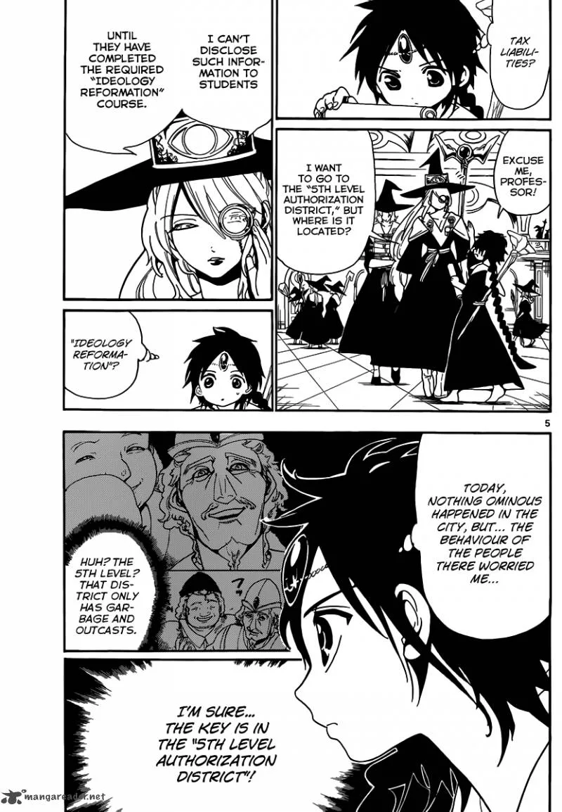 Magi Chapter 154 page 6
